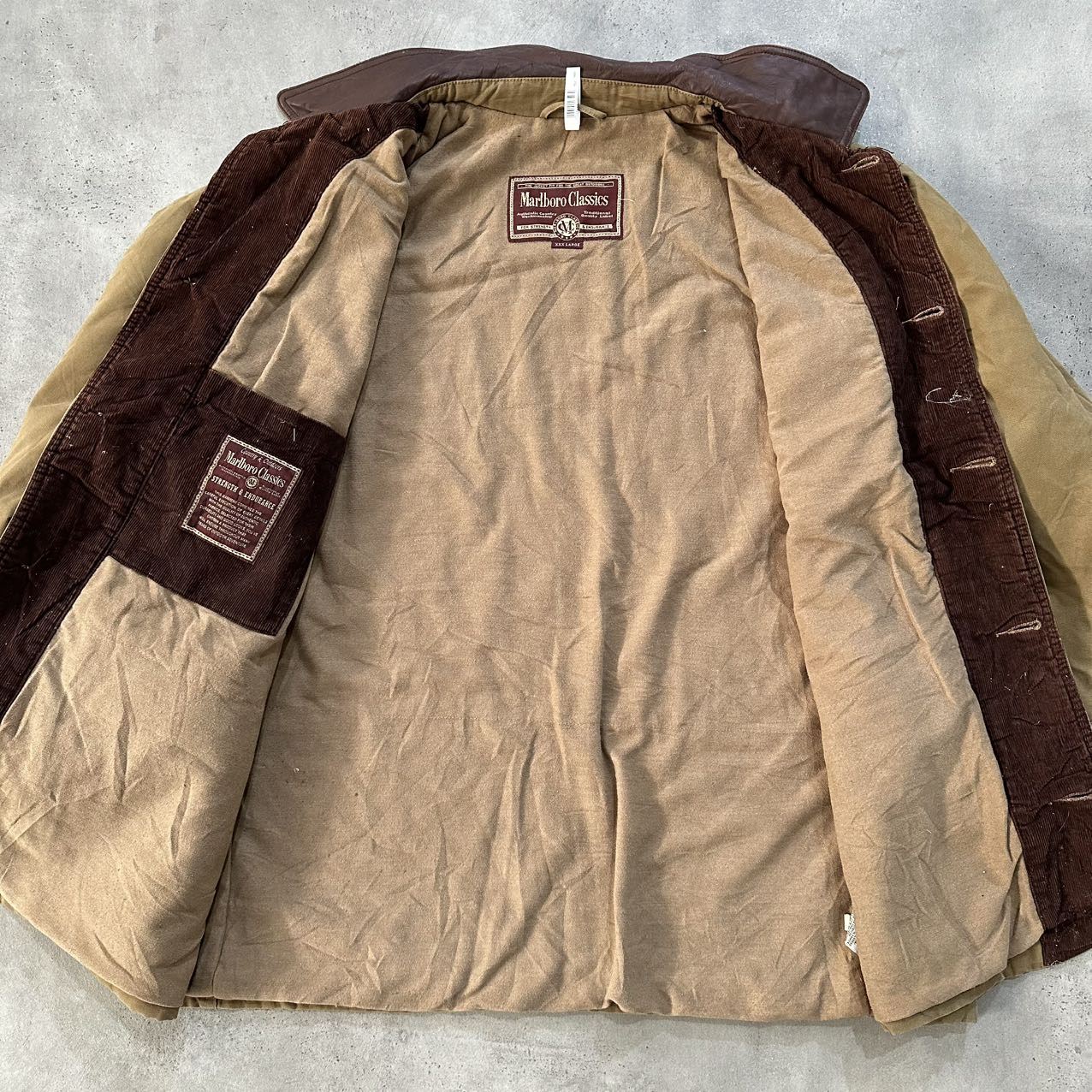 Vintage 70s-90s Marlboro Workwear Barn Coats