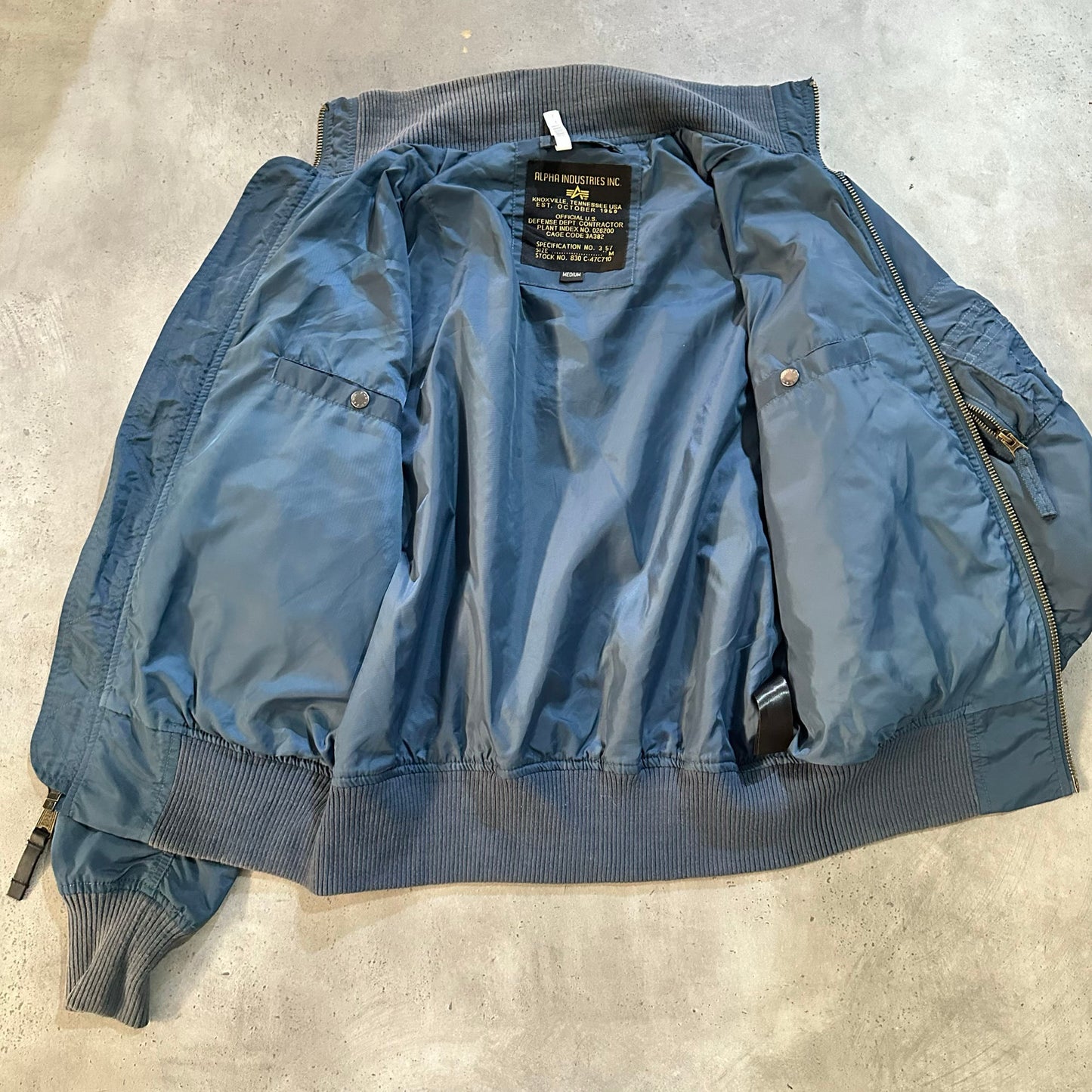 Vintage USA Alpha Industries Military Flight Jackets