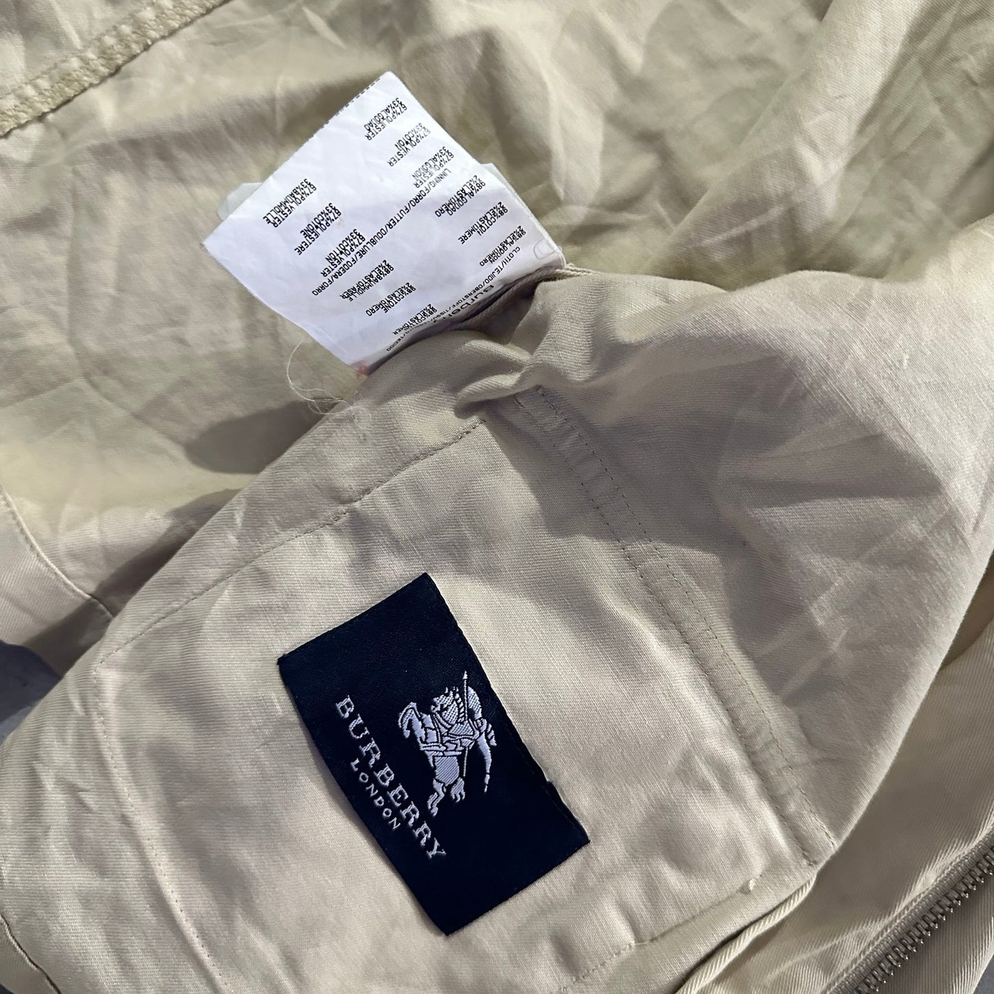 Vintage Burberry Pre-owned Luxury Jackets