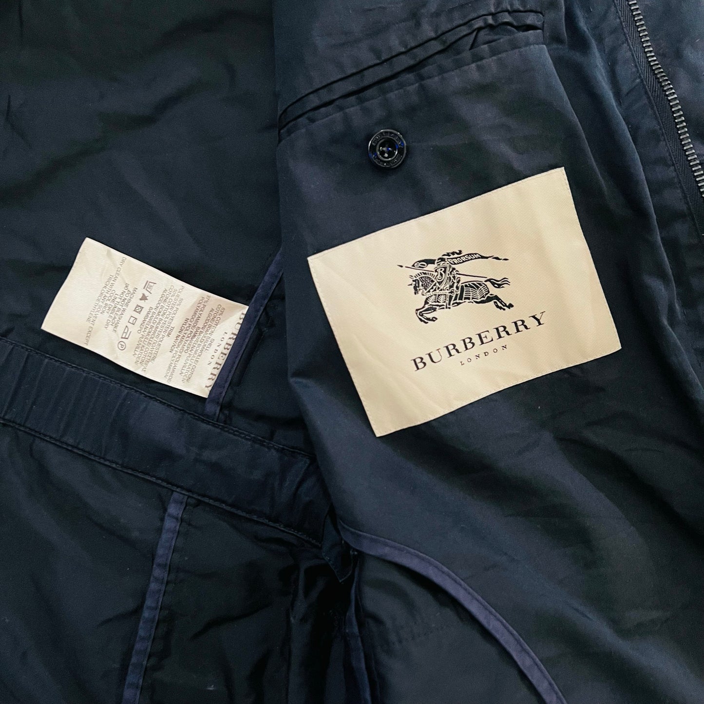 Vintage Burberry Pre-owned Luxury Workwear Jackets