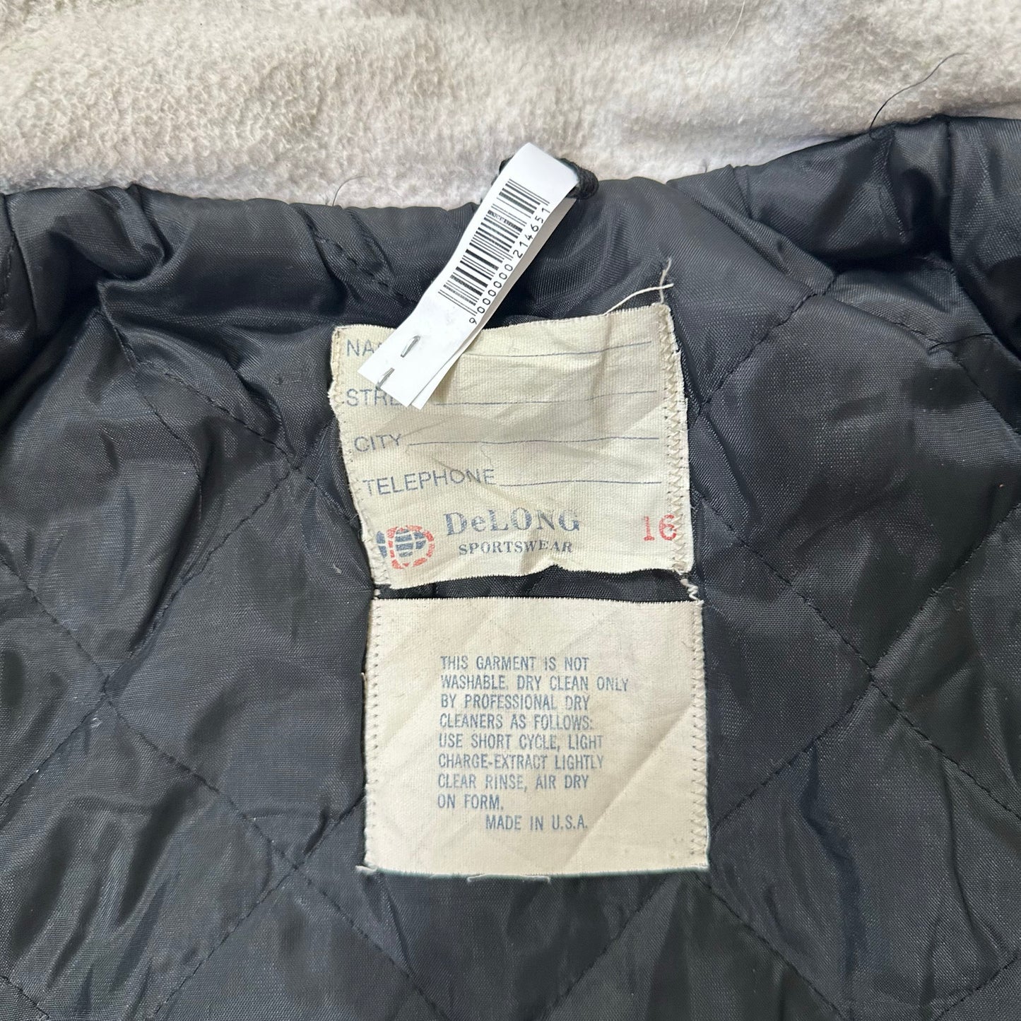 Vintage 70s-90s USA Delong Retro Varsity Jackets