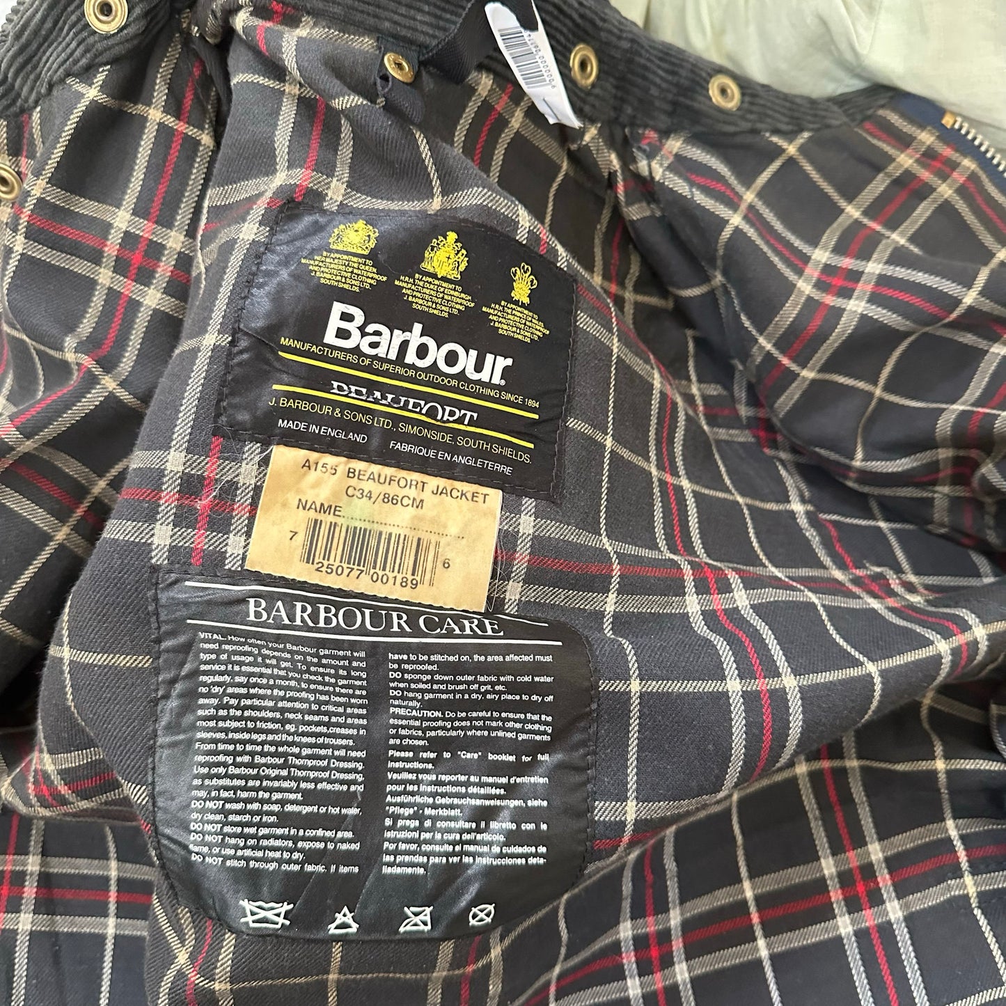 Vintage 70s-90s England Barbour Outdoor Hunting Jackets