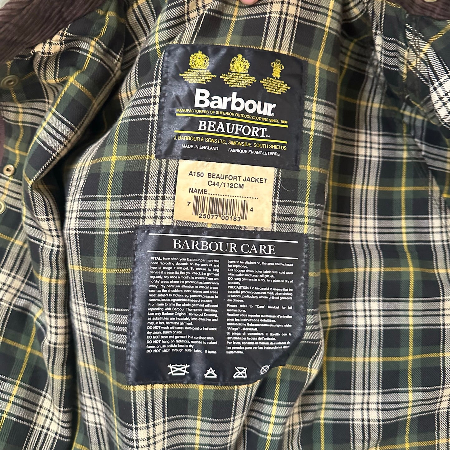 Vintage 70s-90s England Barbour Outdoor Hunting Jackets