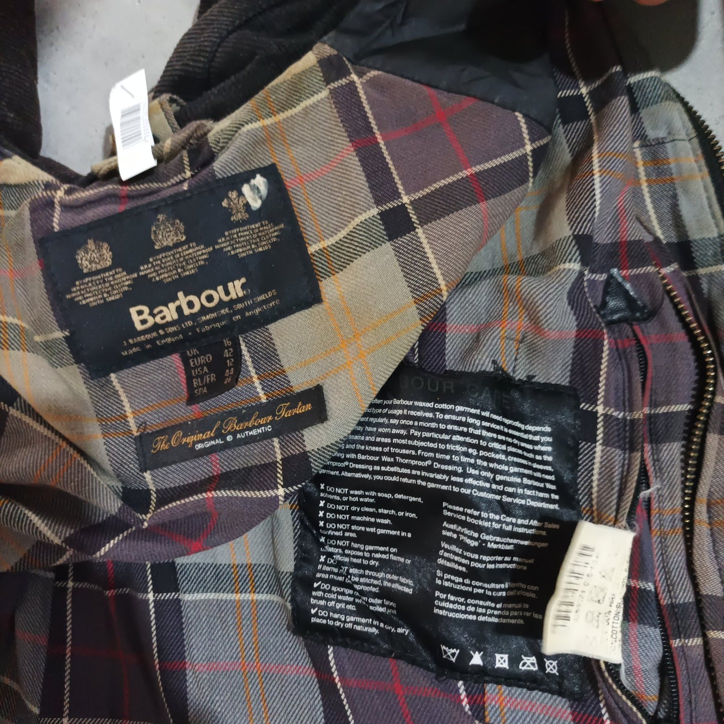 Vintage 70s-90s England Barbour Outdoor Hunting Jackets