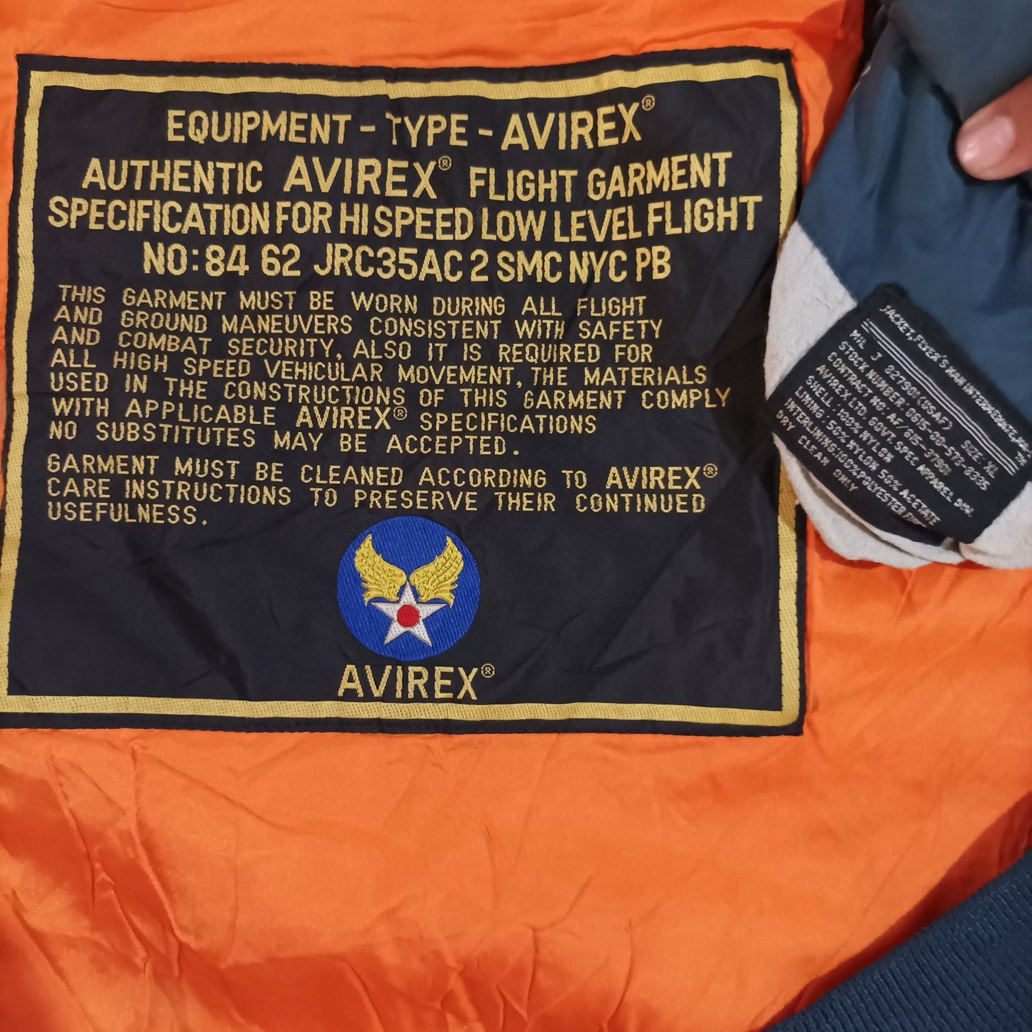Vintage 70s-90s USA Avirex Military Flight Jackets