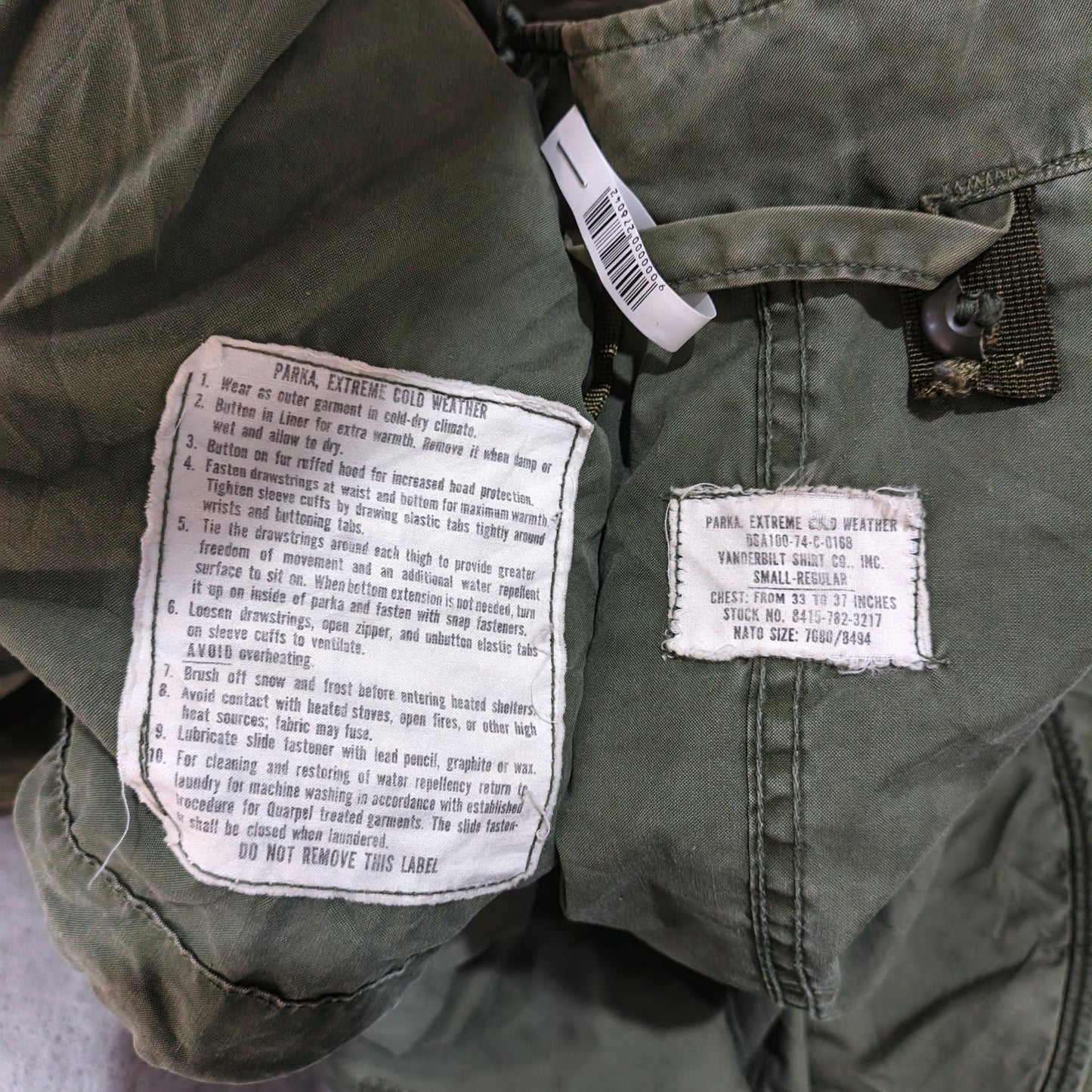 Vintage 70s-90s USA Military Trench Coats