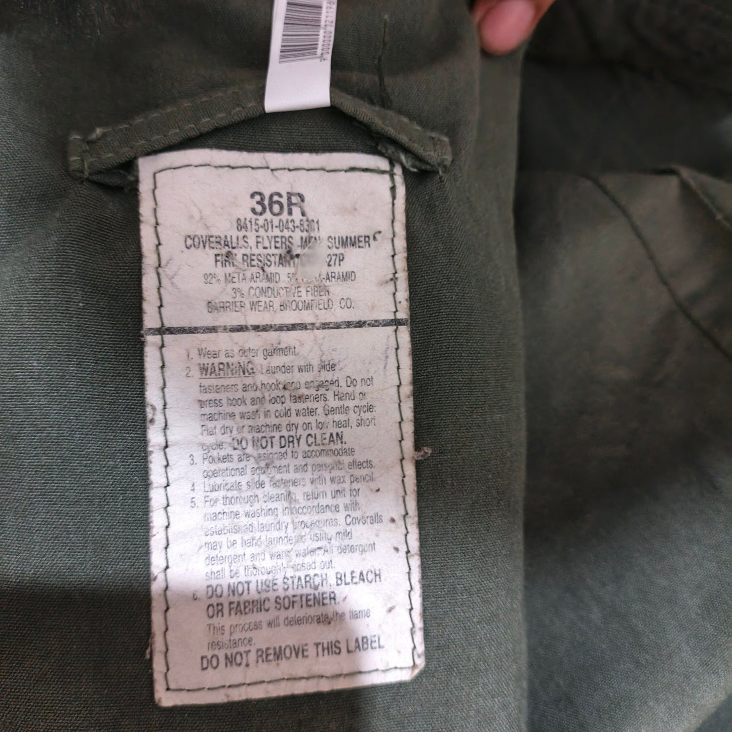 Vintage 70s-90s USA Military Coveralls