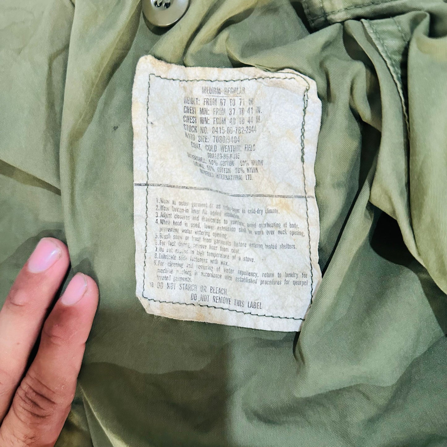 Vintage 70s-90s USA Military Jackets
