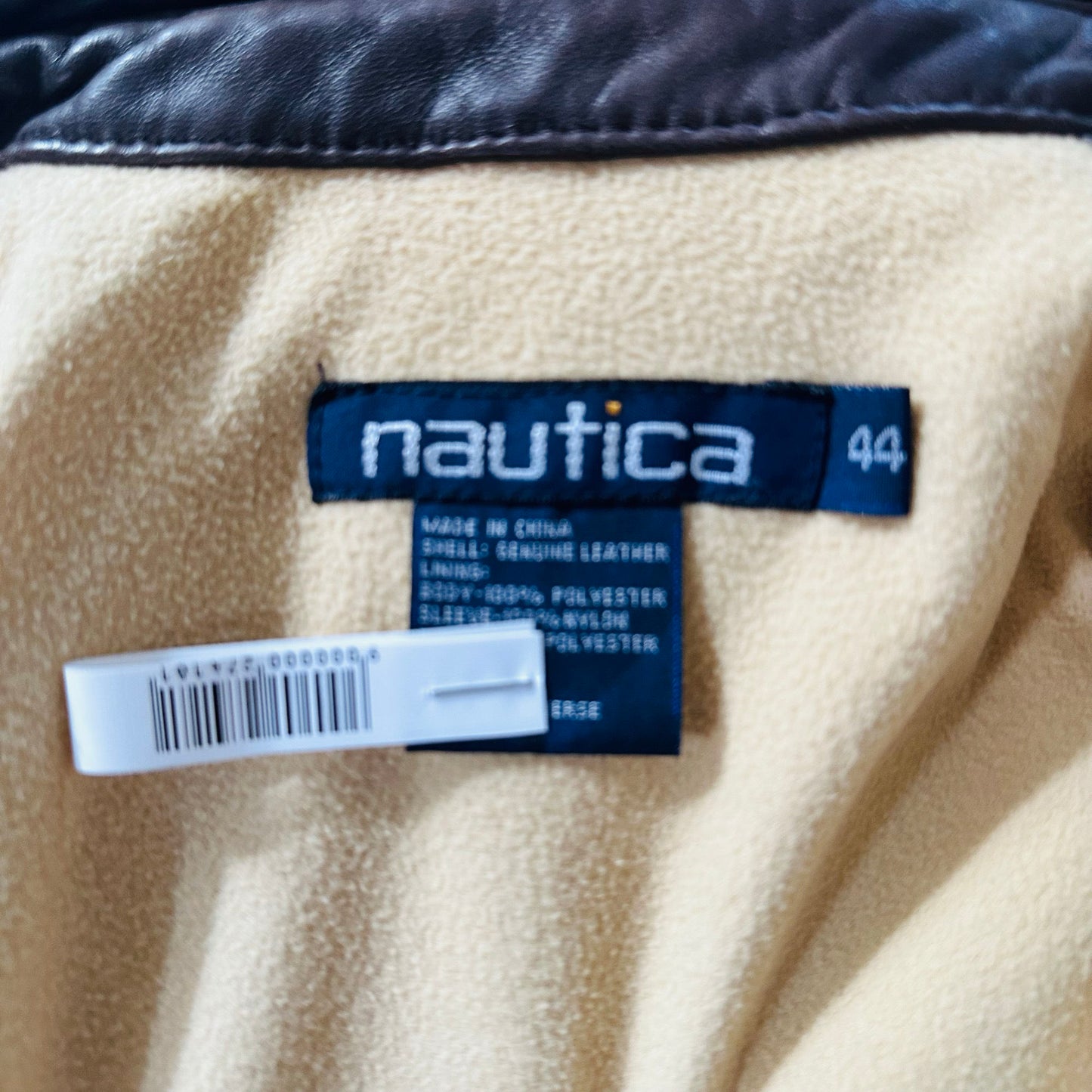 Vintage Nautica Retro Leather Jackets