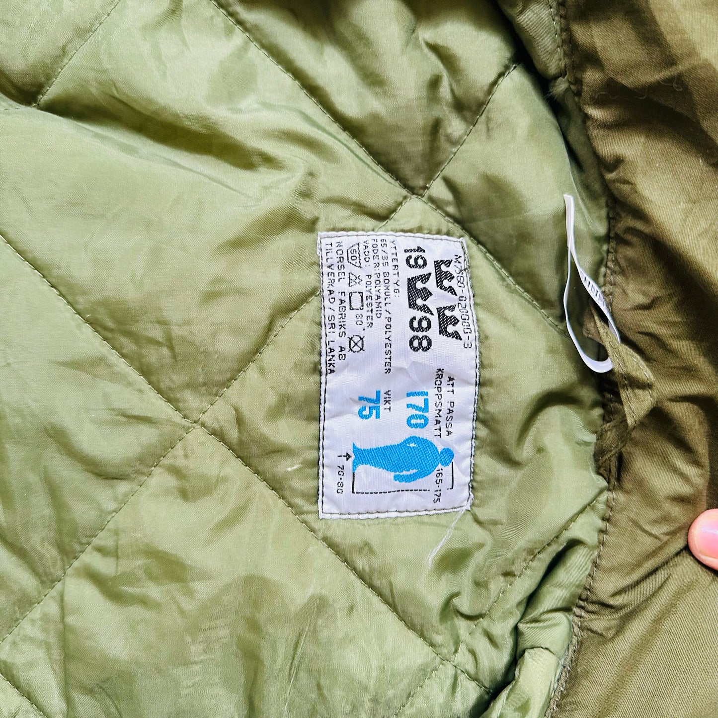Vintage 70s-90s Sweden Military Workwear Jackets