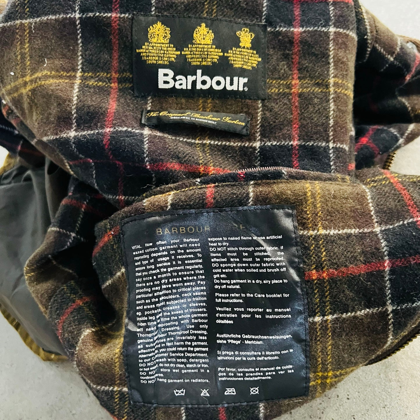 Vintage 70s-90s England Barbour Outdoor Hunting Jackets