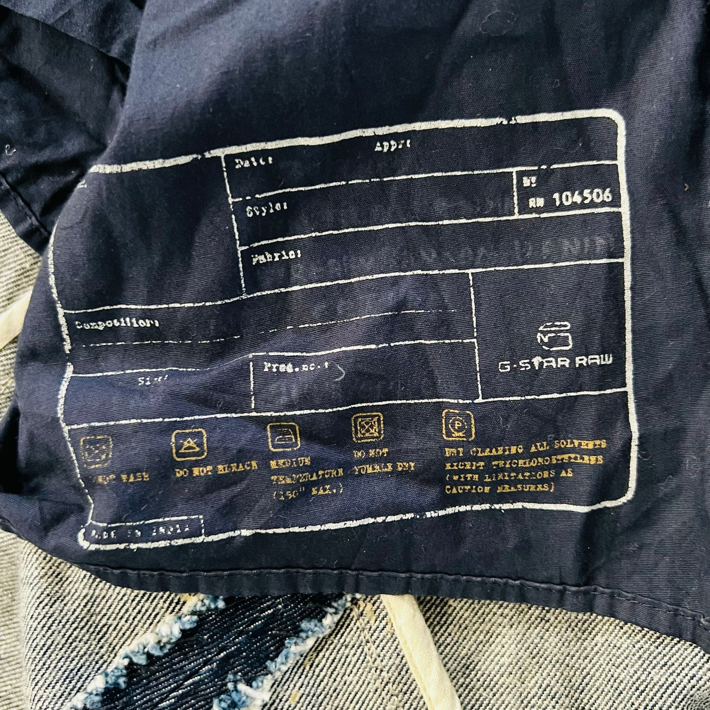 Vintage G-STAR Retro Denim Jackets