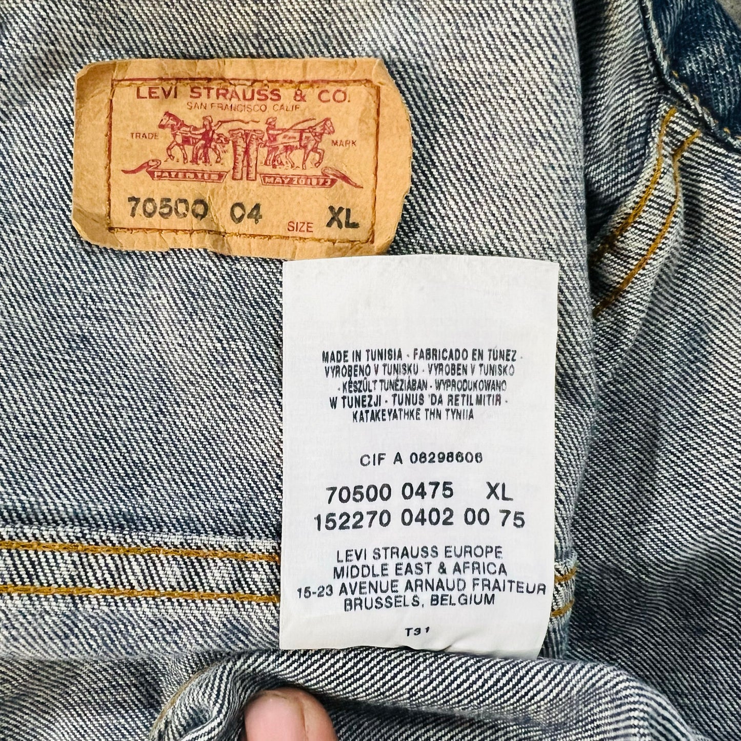 Vintage Levi's Workwear Denim Jackets