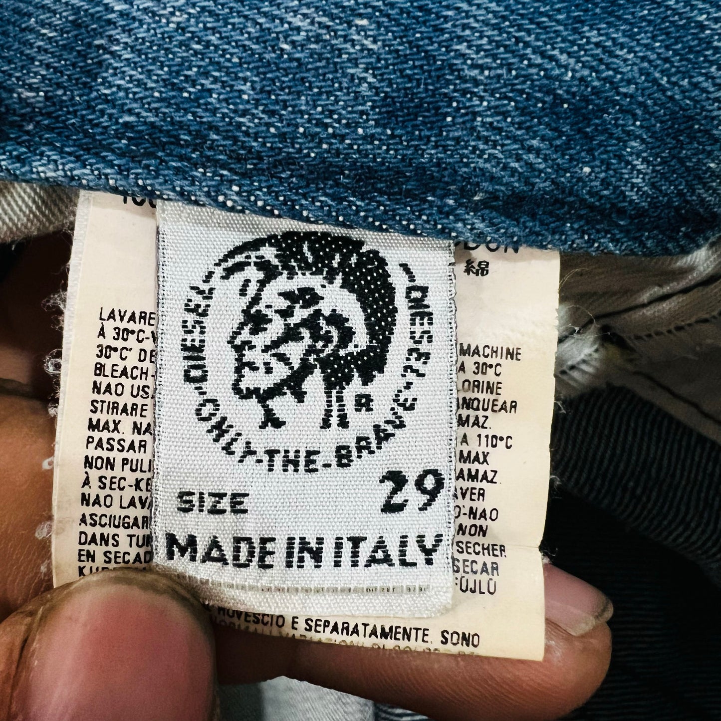 Vintage Italy Diesel Workwear Denim Pants