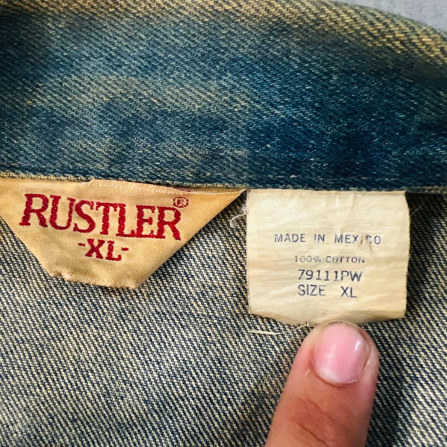 Vintage Mexico Workwear Denim Jackets