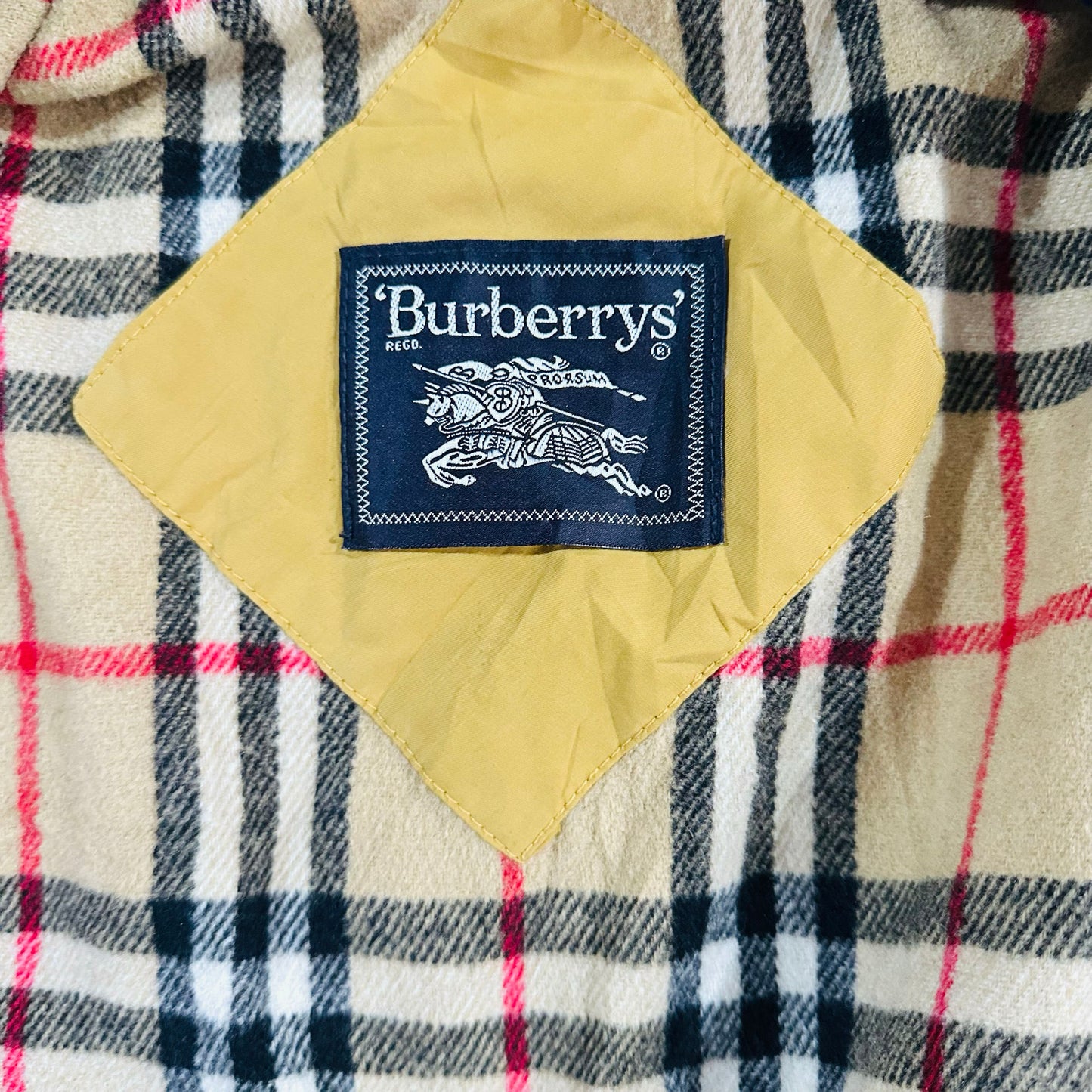 Vintage 70s-90s Spain Burberry Pre-owned Luxury Jackets
