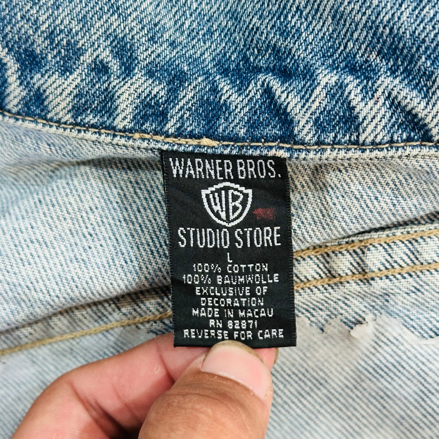 Vintage 70s-90s Warner Bros Retro Denim Jackets