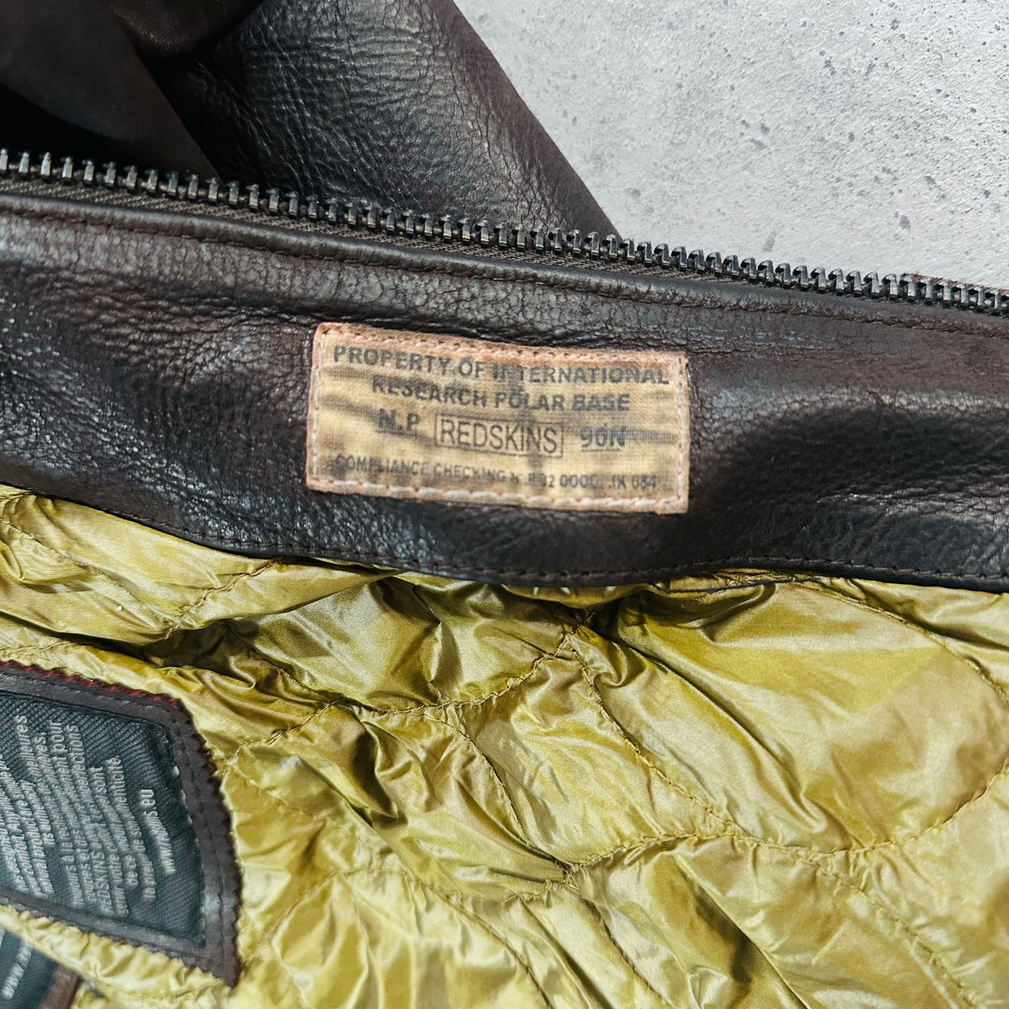 Vintage Redskins Retro Leather Jackets
