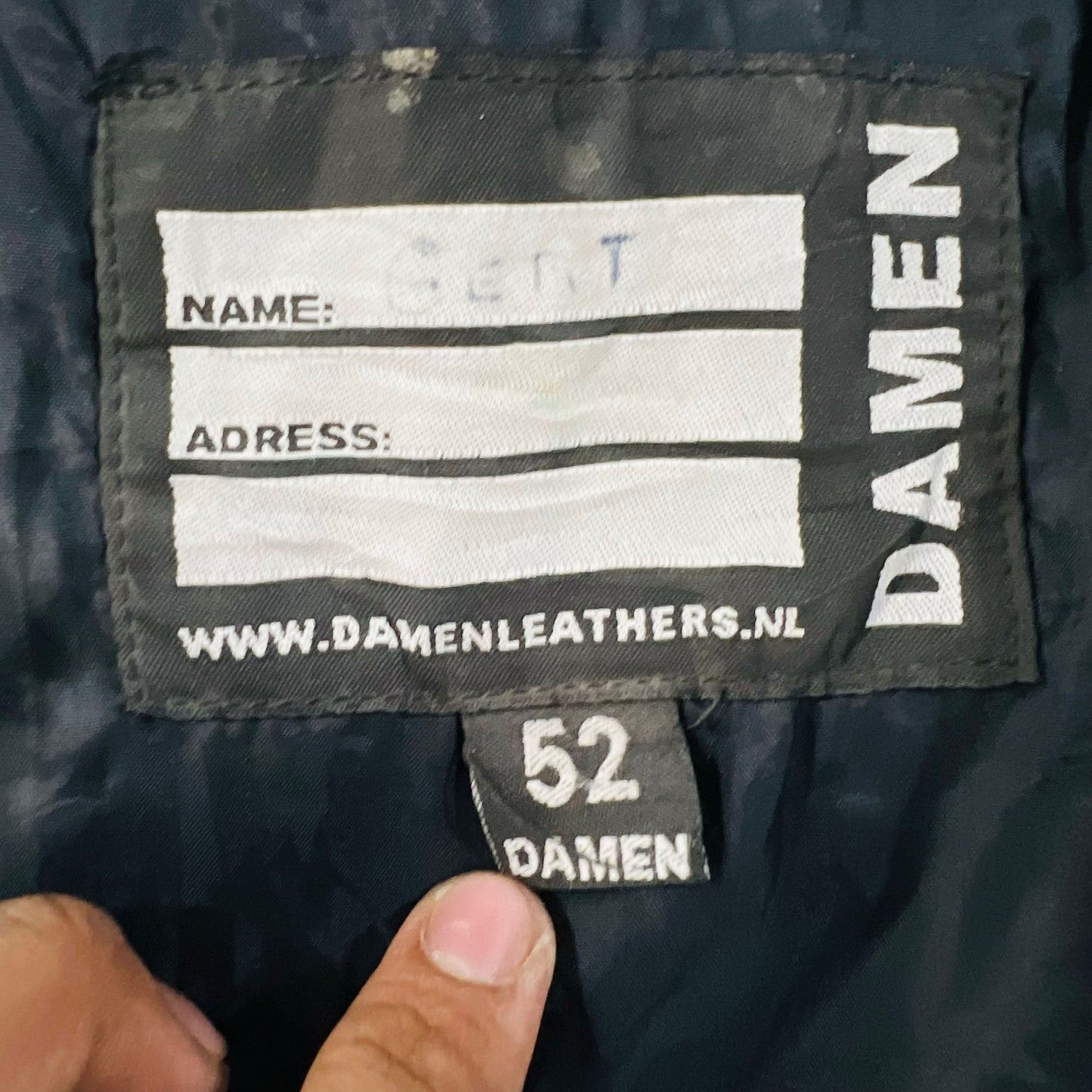 Vintage Netherlands Sportswear Leather Jackets