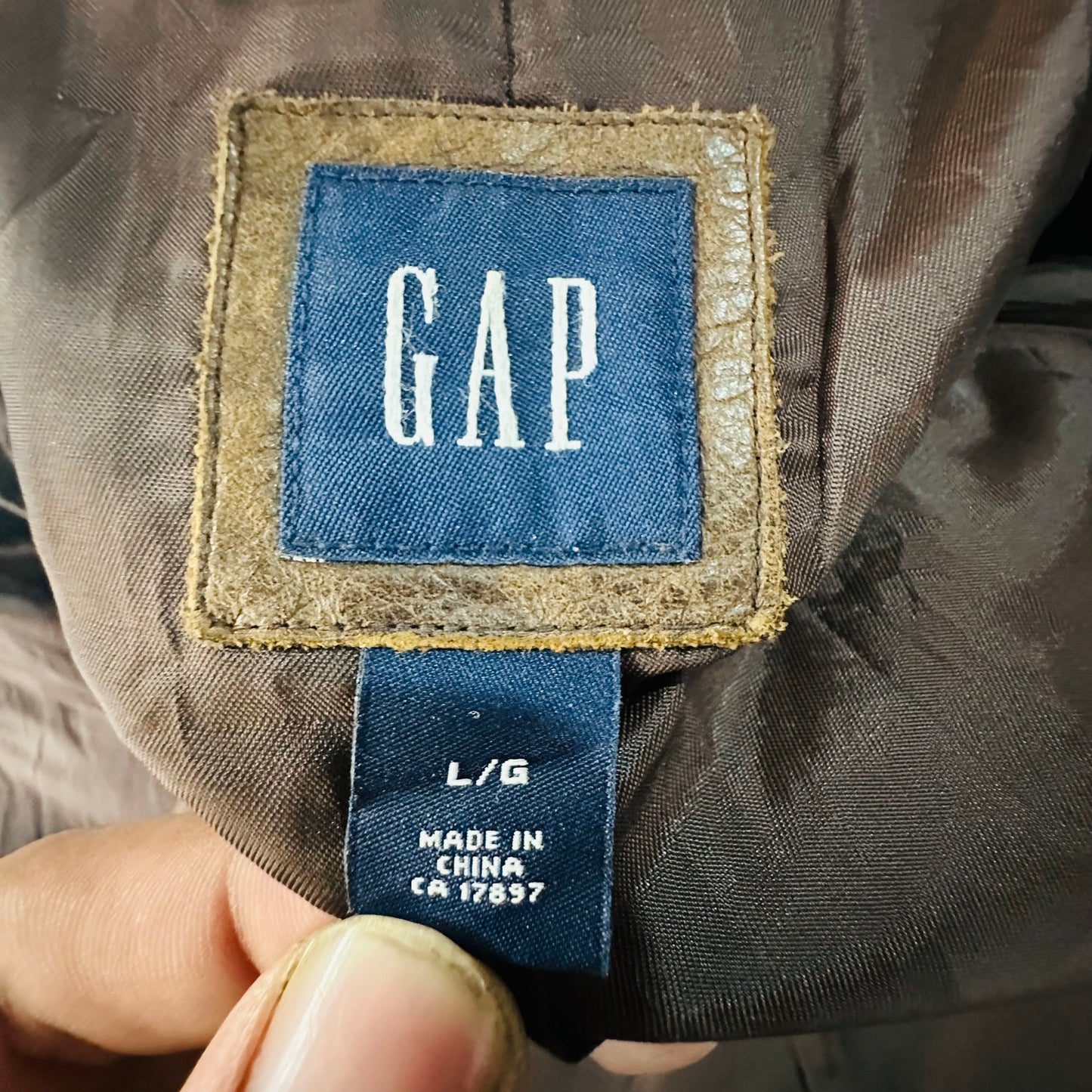 Vintage Gap Retro Flight Leather Jackets
