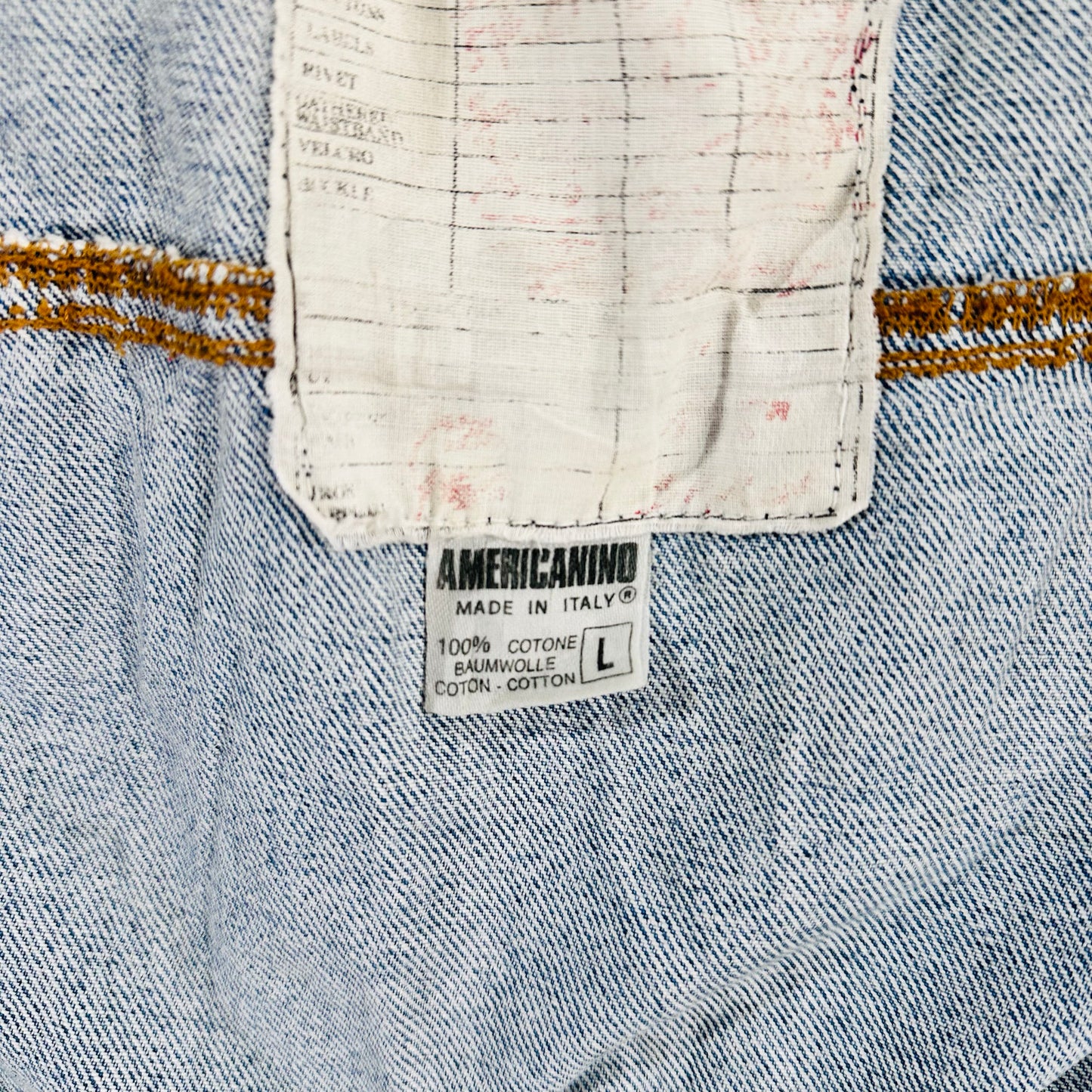 Vintage 70s-90s Italy Retro Denim Jackets