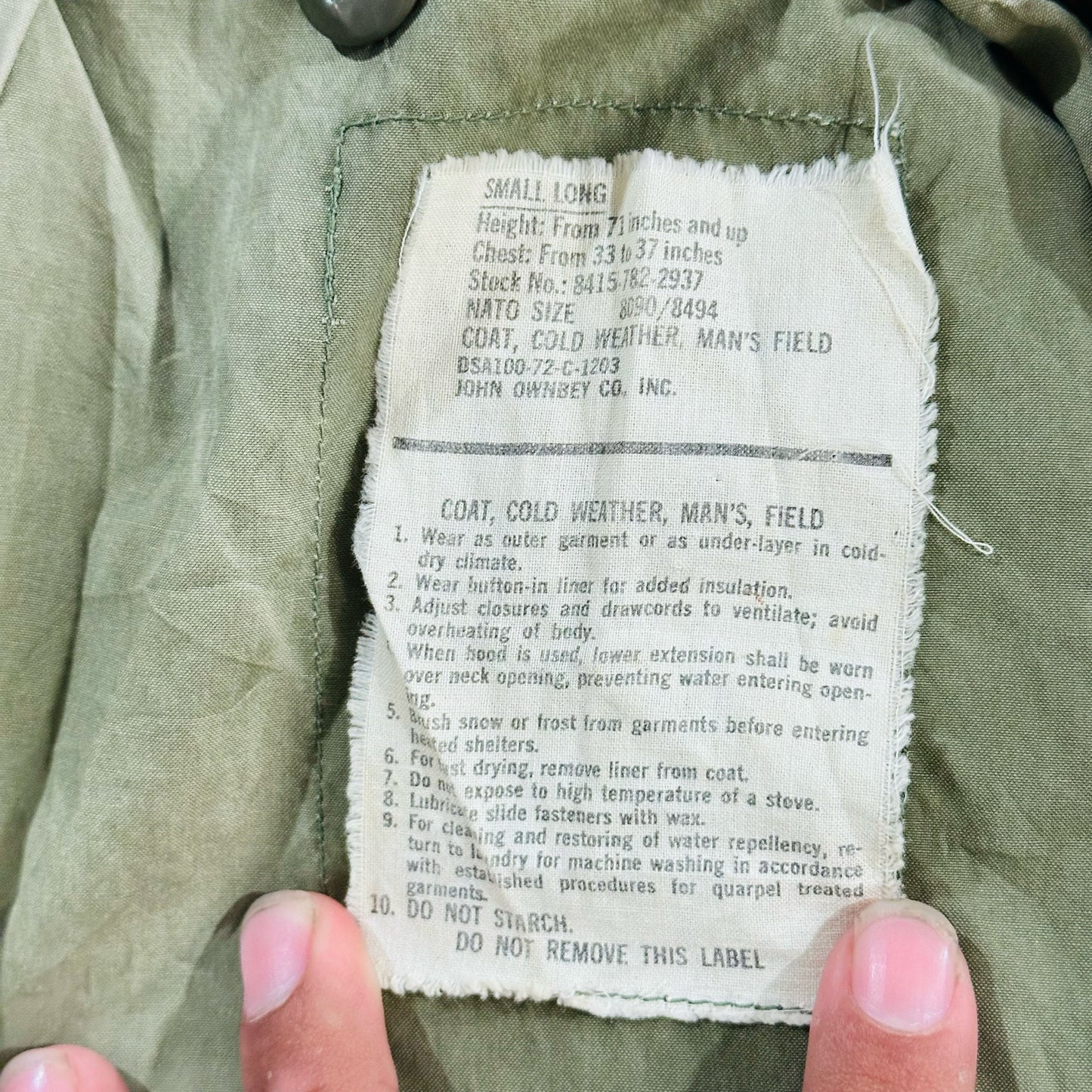 Vintage 70s-90s USA Military Jackets