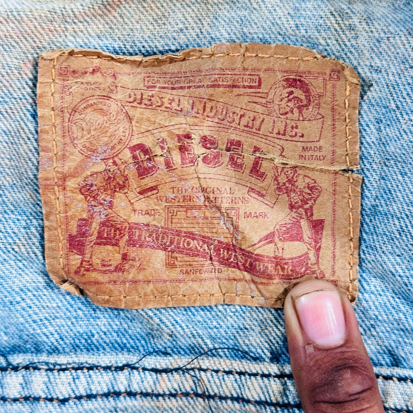 Vintage 70s-90s Italy Diesel Retro Denim Jackets