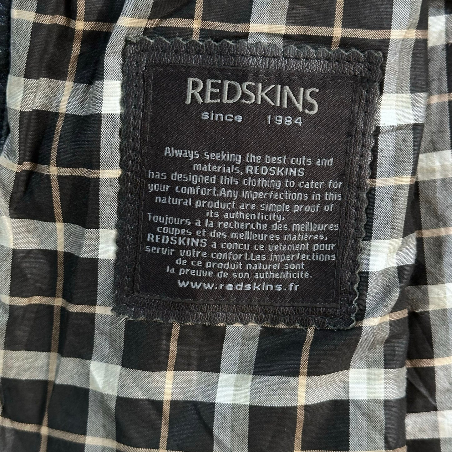 Vintage Redskins Retro Leather Jackets