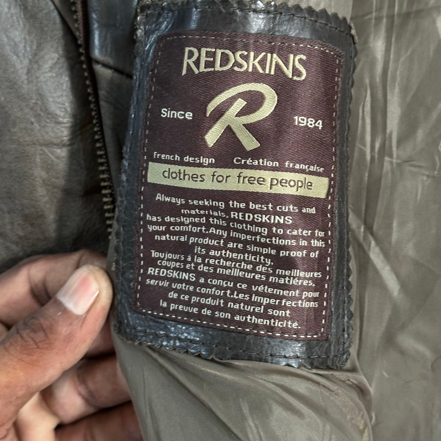 Vintage 70s-90s Redskins Leather Jackets