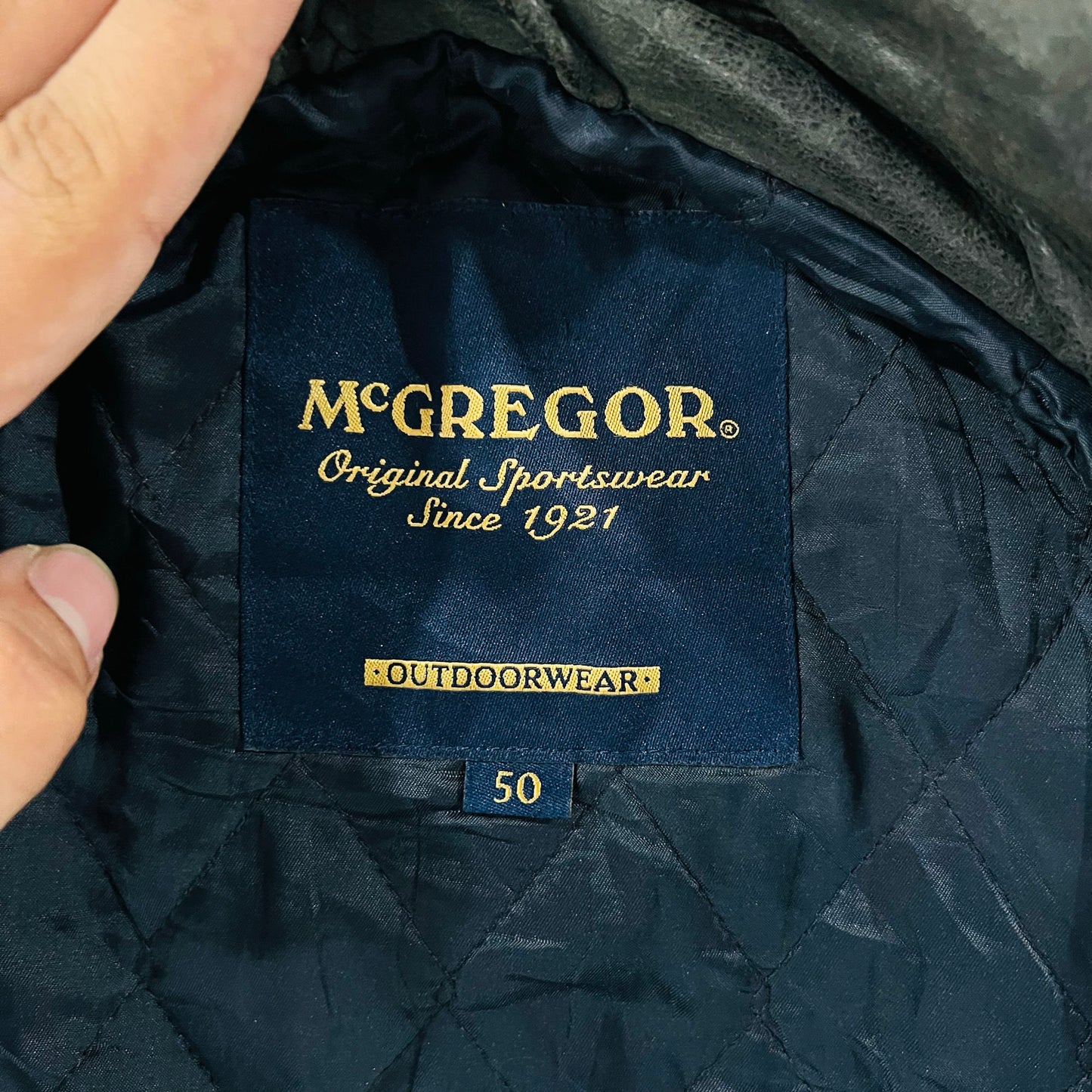 Vintage McGREGOR Workwear Mid-Length Leather Jackets