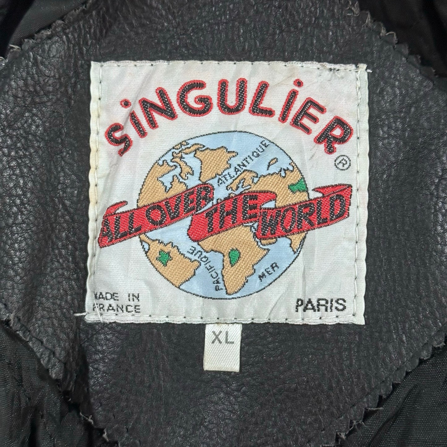 Vintage 70s-90s France Military Flight Leather Jackets