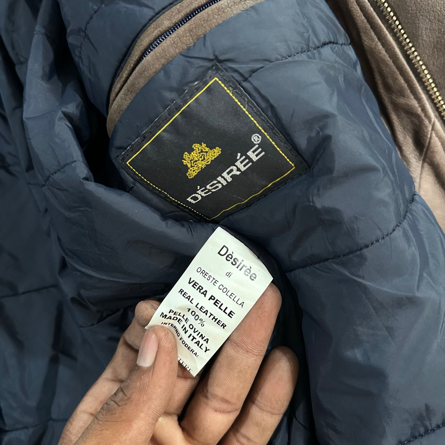 Vintage 70s-90s Italy Military Flight Leather Jackets