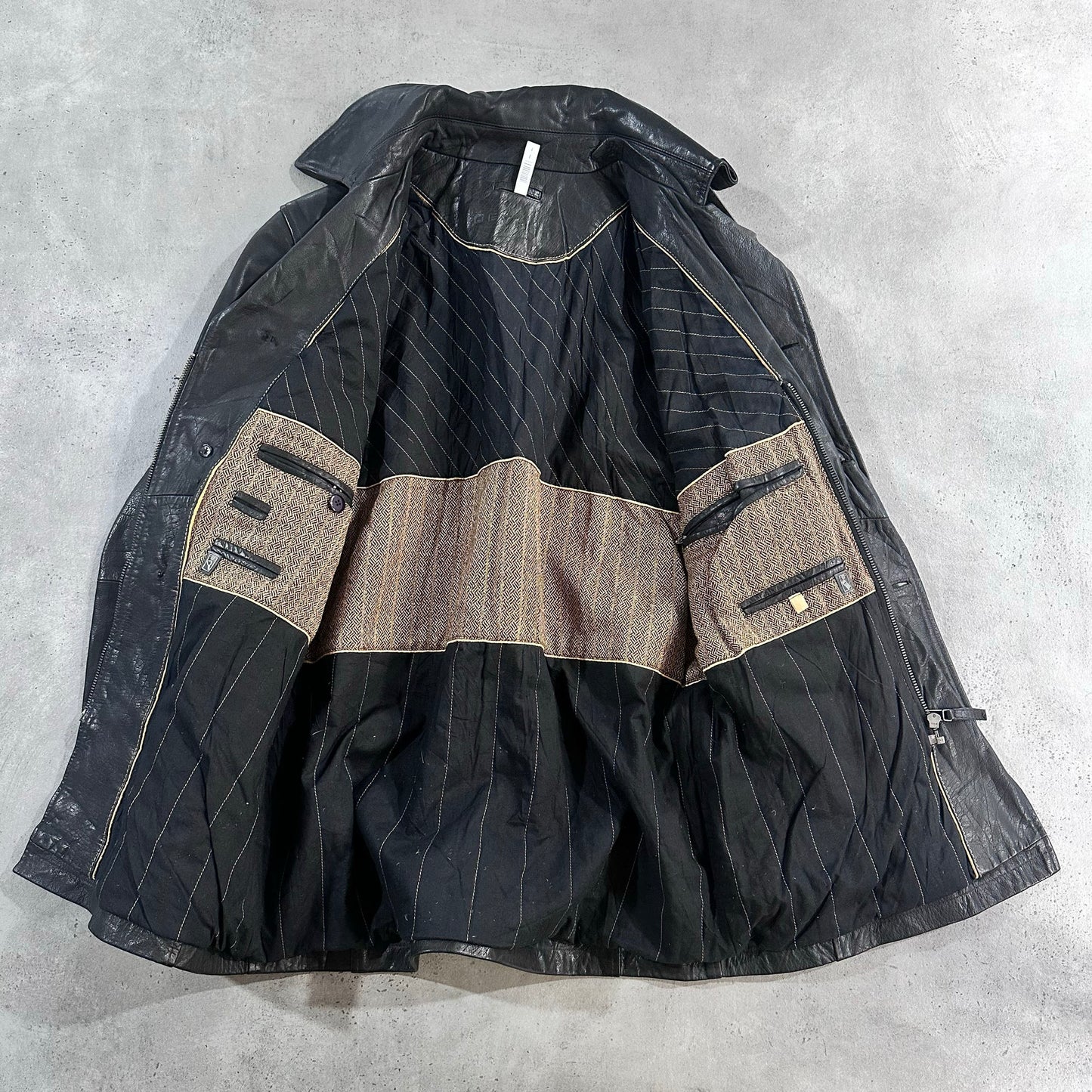 Vintage 70s-90s Tommy Hilfiger Retro Leather Jackets