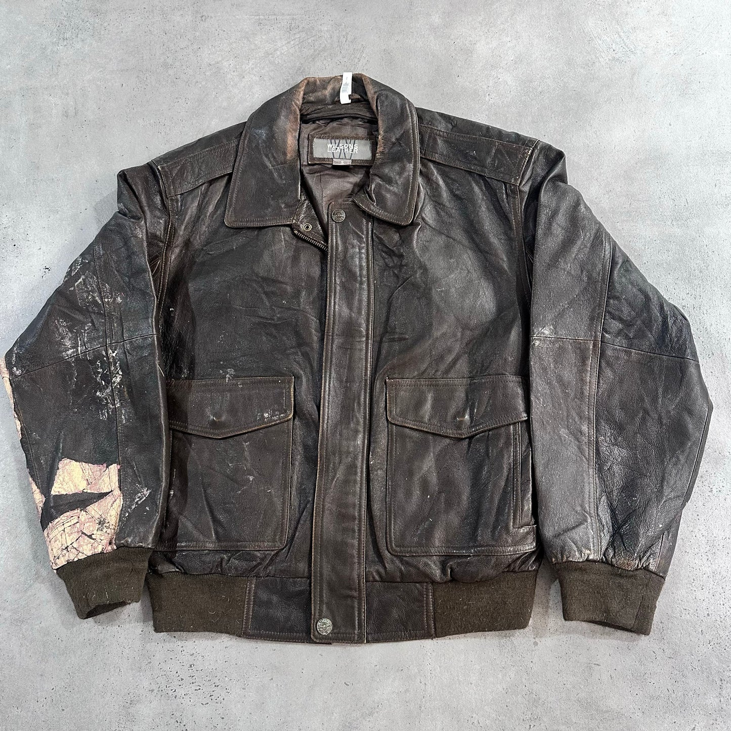Vintage 70s-90s Military A-2 Leather Jackets
