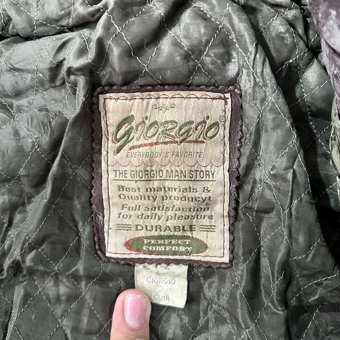 Vintage 70s-90s France Workwear Leather Jackets