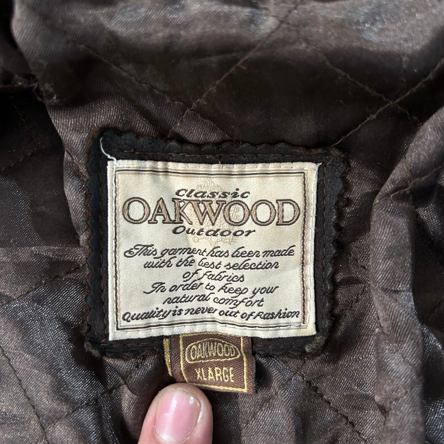 Vintage 70s-90s Oakwood Workwear Mid-Length Leather Jackets