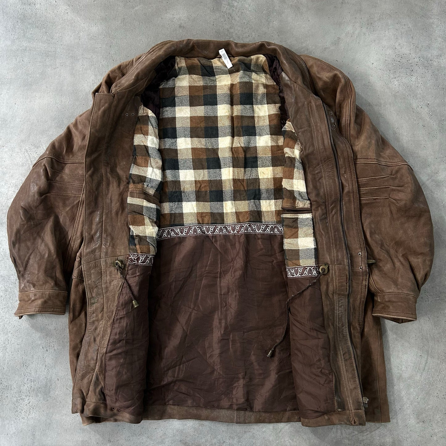 Vintage 70s-90s Italy Workwear Mid-Length Leather Jackets