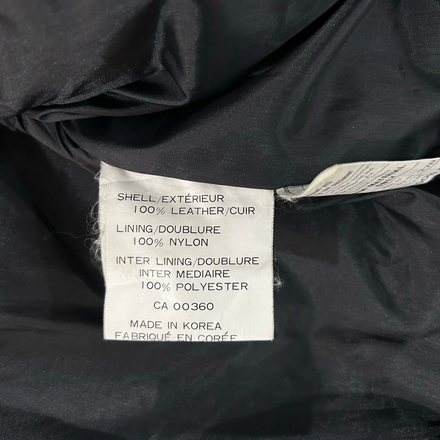 Vintage 70s-90s South Korea Flight Leather Jackets
