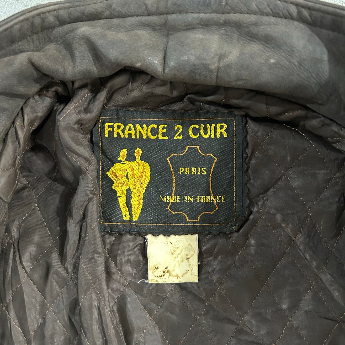 Vintage 70s-90s France Workwear Mid-Length Leather Jackets