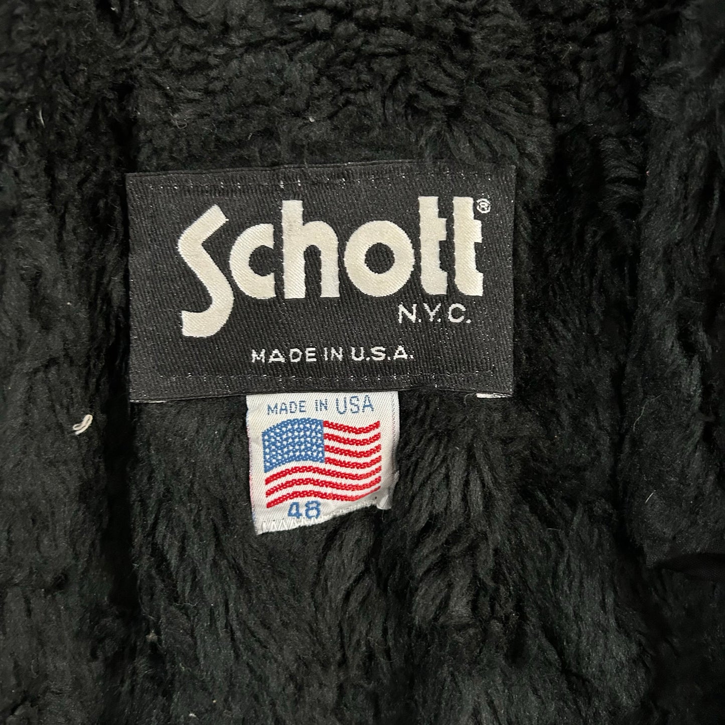 Vintage 70s-90s USA Schott Military A-2 Leather Jackets