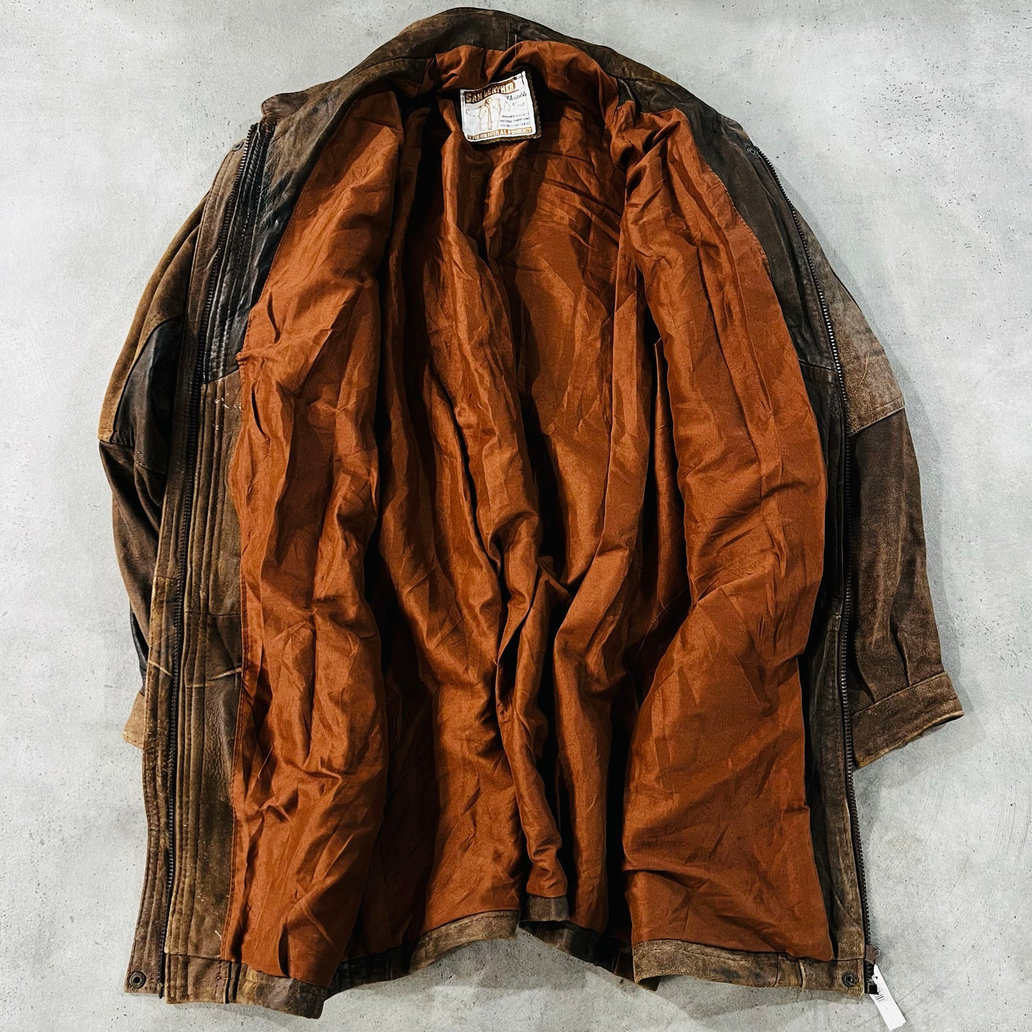 Vintage 70s-90s Oakwood Mid-Length Leather Jackets