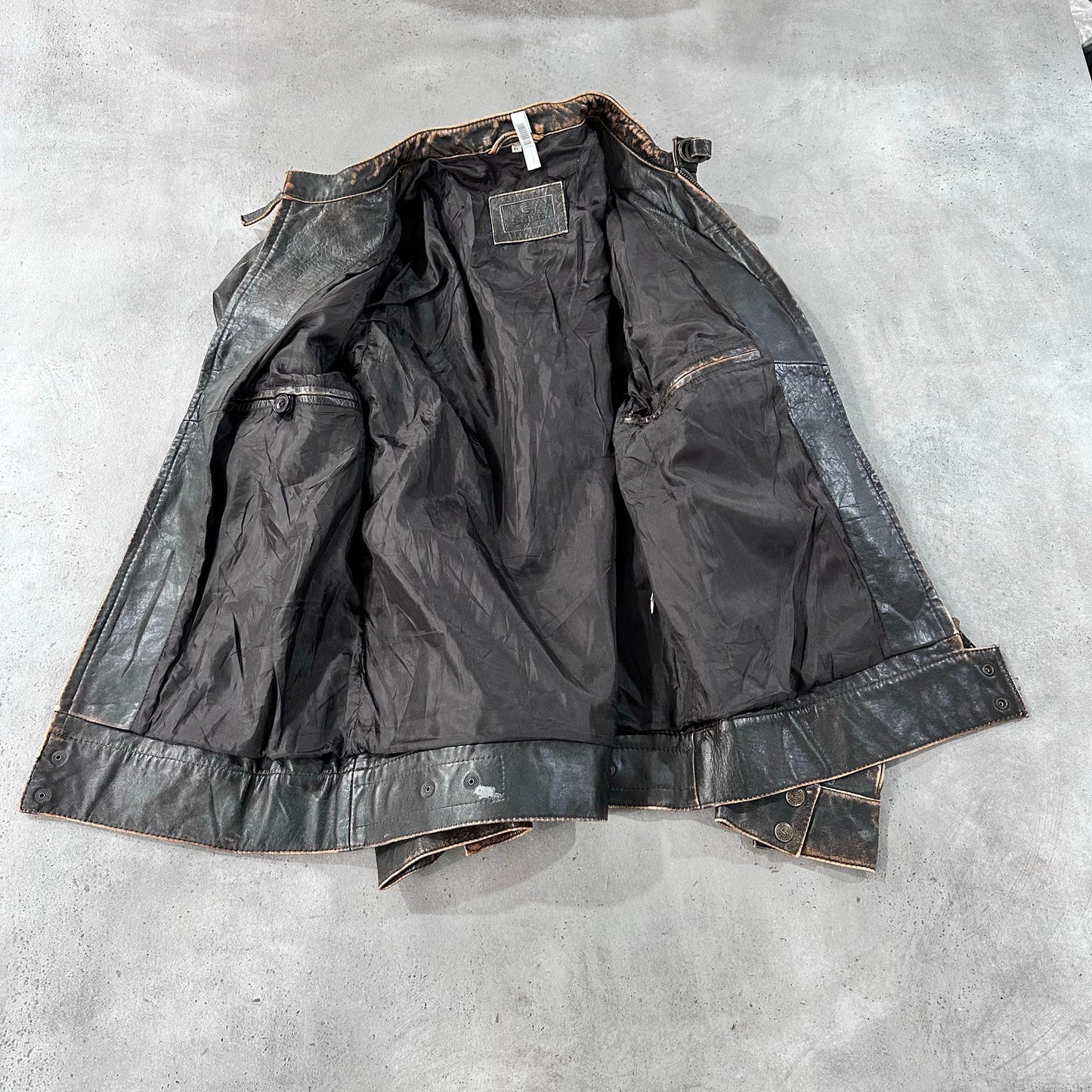 Vintage Diesel Retro Leather Jackets