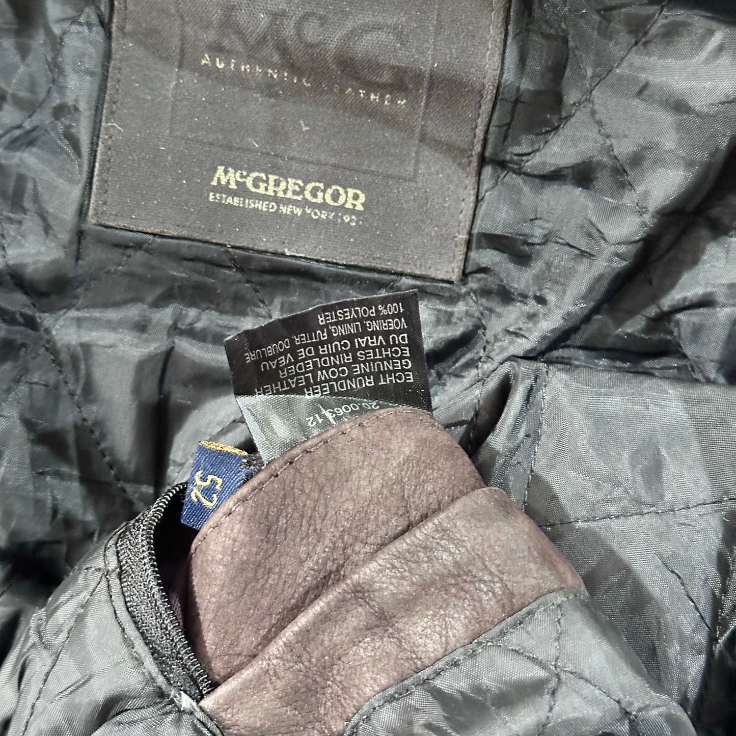 Vintage McGREGOR Retro Leather Jackets