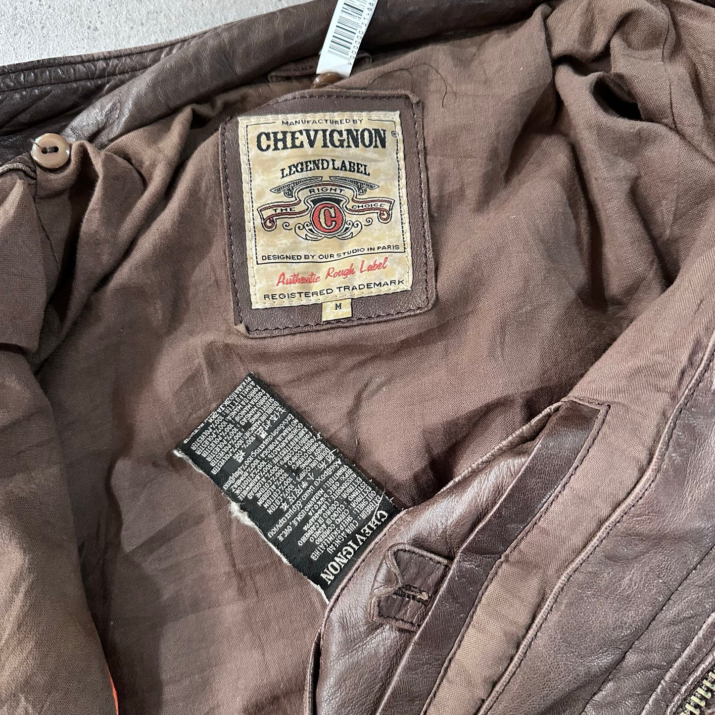 Vintage 70s-90s Chevignon Leather Jackets