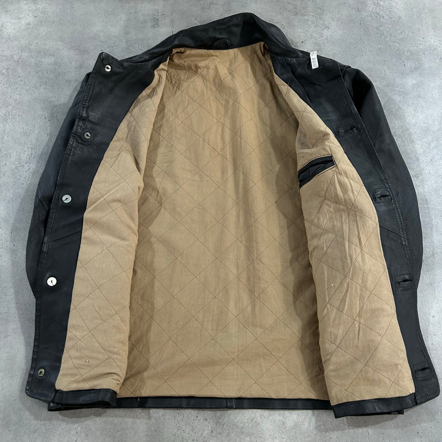 Vintage Retro Mid-Length Leather Jackets