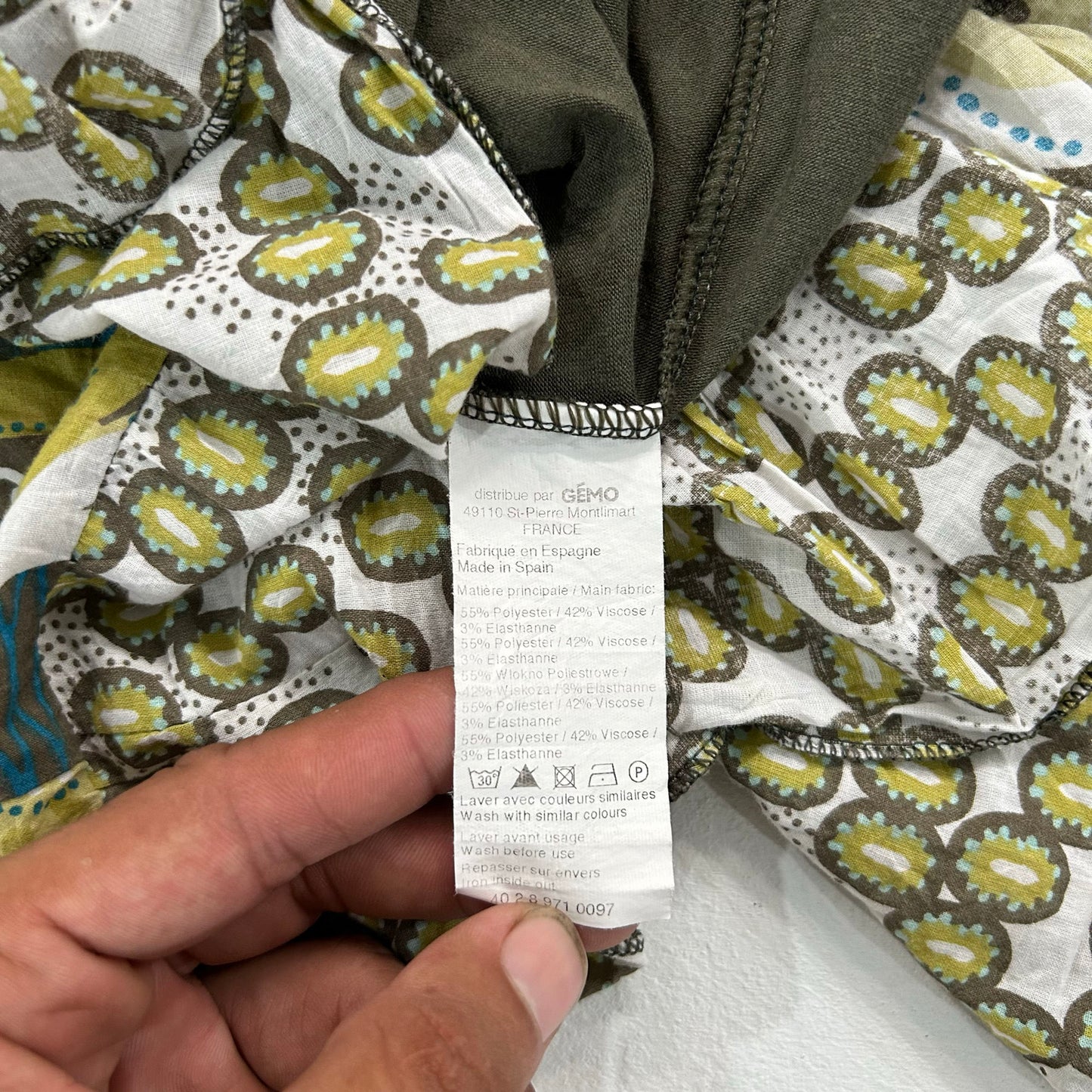 Spain Boho Floral Paisley Dress