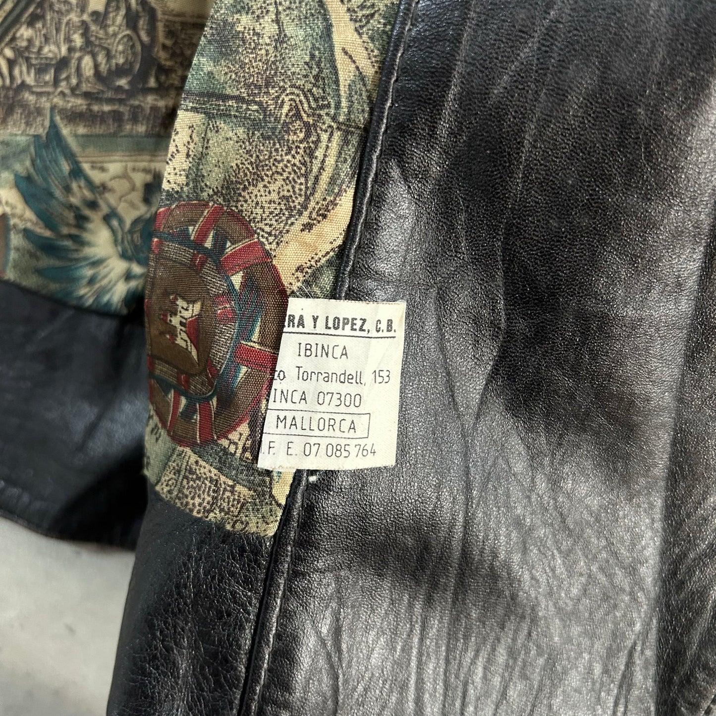 Vintage 70s-90s Spain Double Rider Leather Jackets
