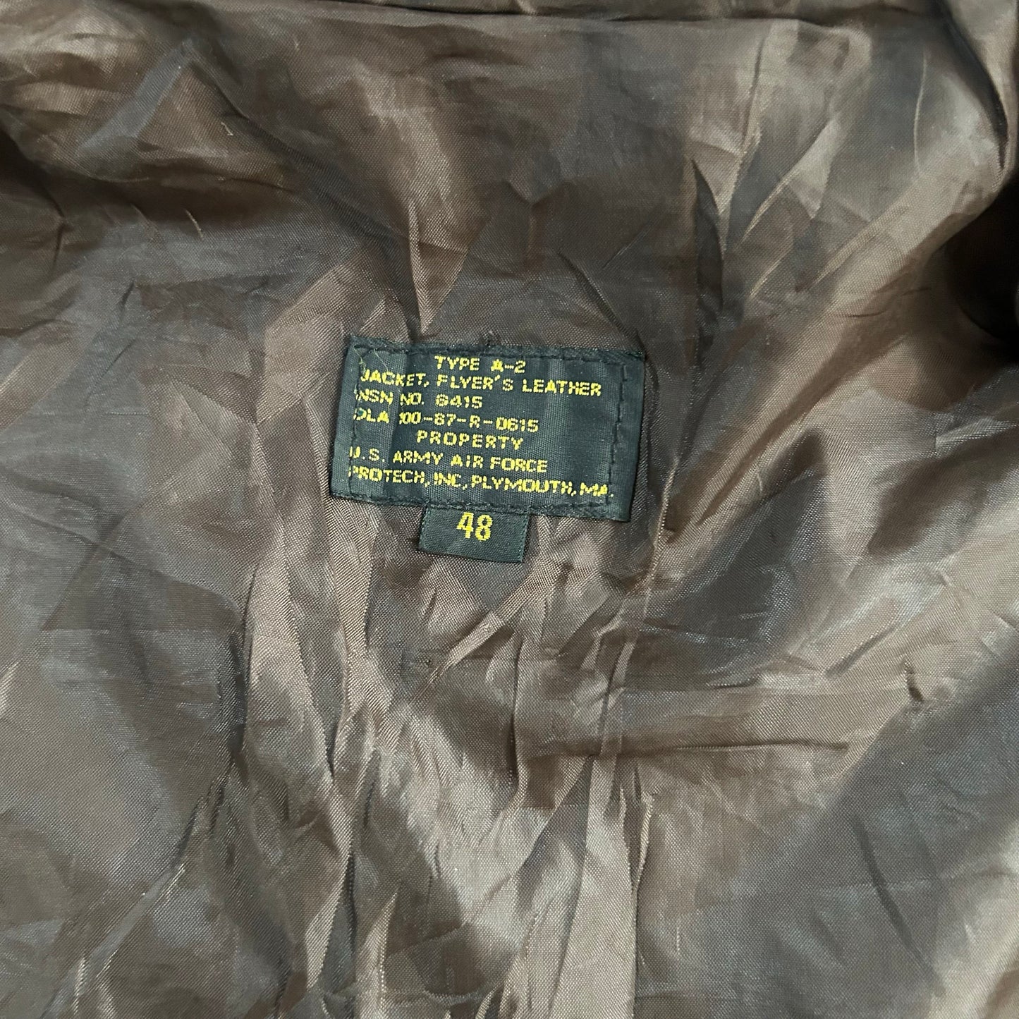 Vintage 70s-90s USA Military A-2 Leather Jackets