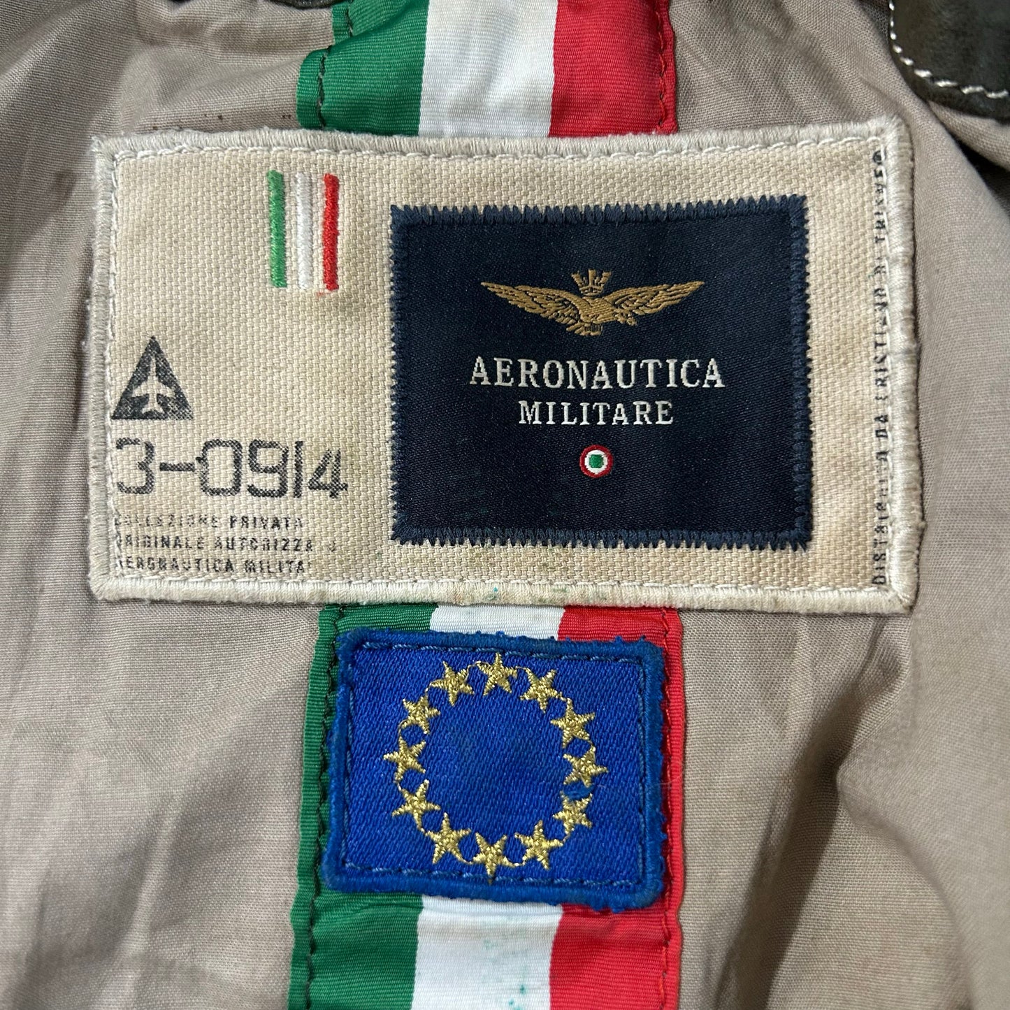 Vintage Italy Military Flight Leather Jackets