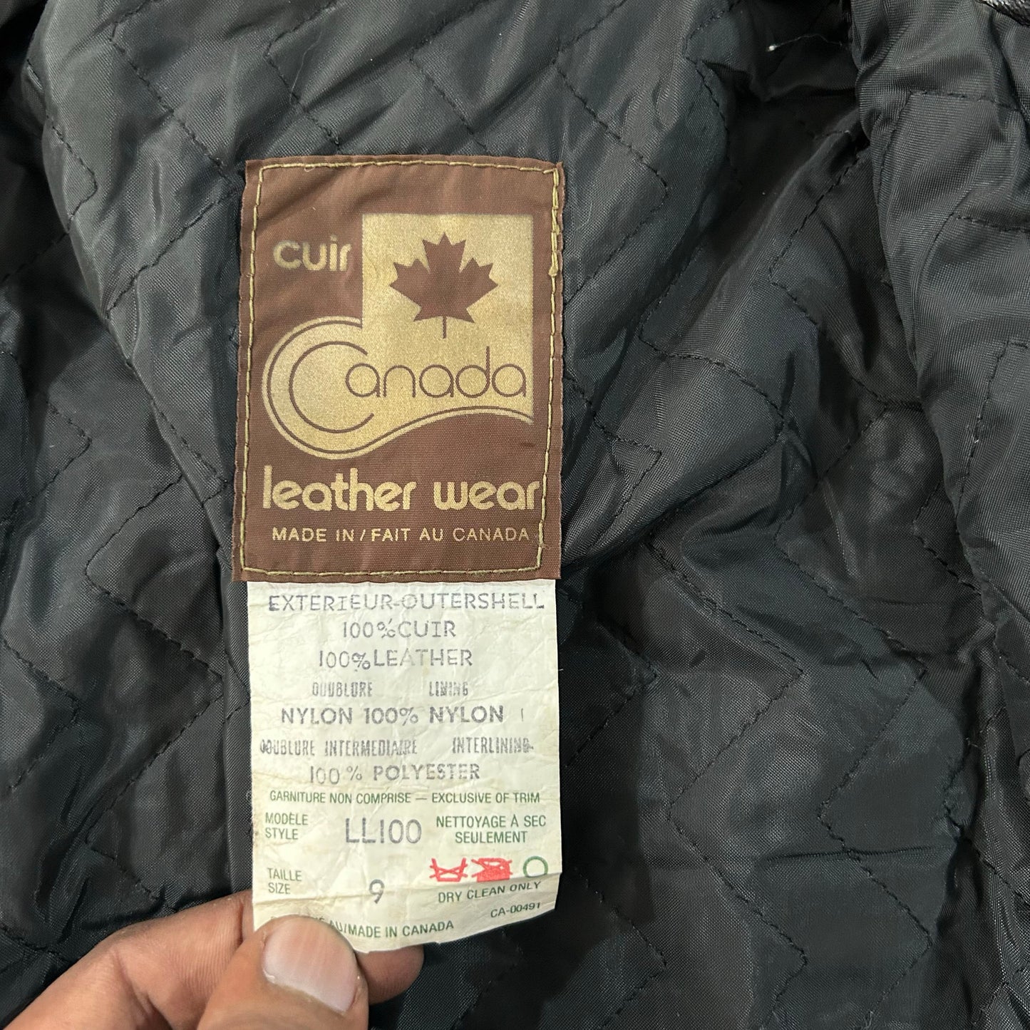 Vintage 70s-90s Canada Motorcycle Leather Jackets